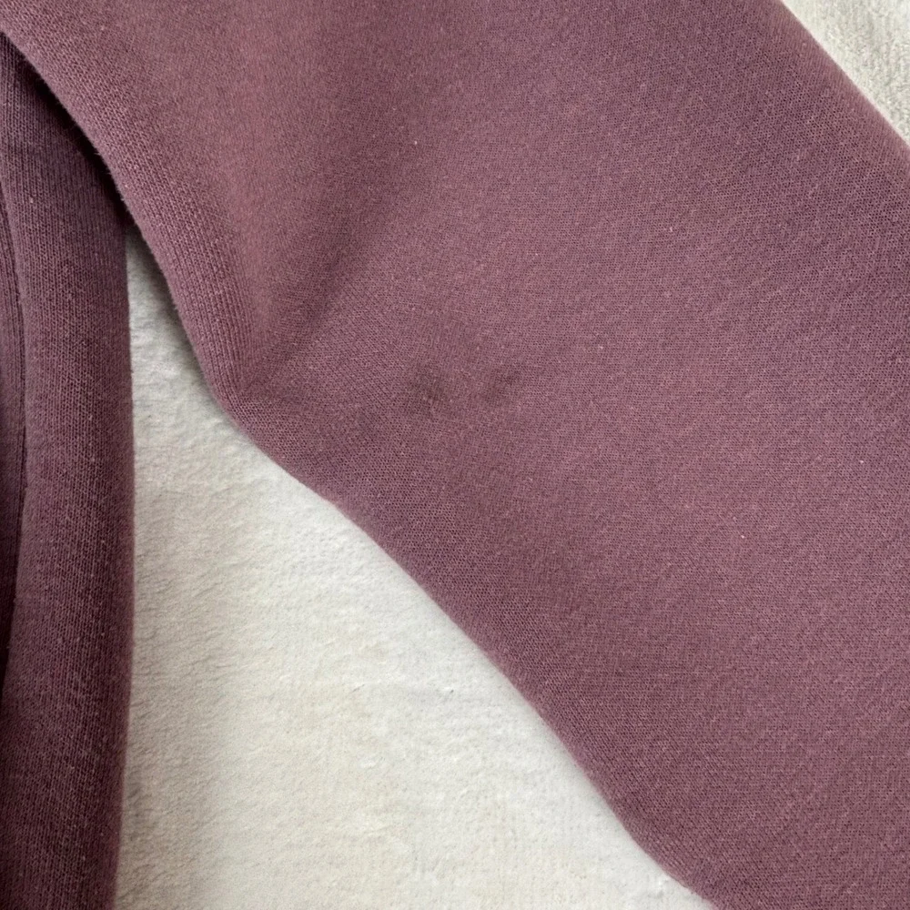 Carhartt Womens Hoodie Size Small Purple Full Zip Sweatshirt Logo Pocket‎ Cozy - Picture 5 of 11